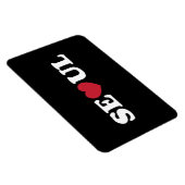 Seoul Liebe Heart Magnet (Rechte Seite)