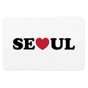 Seoul Liebe Heart Magnet