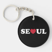 Seoul Liebe Heart Schlüsselanhänger (Vorderseite)