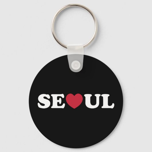 Seoul Liebe Heart Schlüsselanhänger (Vorderseite)