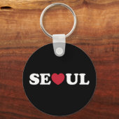 Seoul Liebe Heart Schlüsselanhänger (Vorderseite)