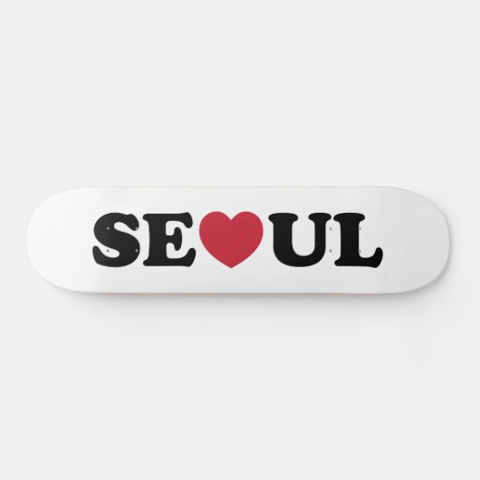 Seoul Liebe Heart Skateboard (Horizontal)
