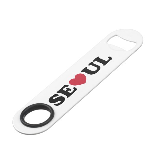 Seoul Liebe Heart Speed Flaschenöffner (Vorderseite Schrägansicht)