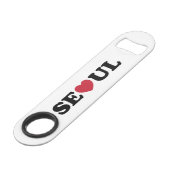 Seoul Liebe Heart Speed Flaschenöffner (Rückseite Schrägansicht)