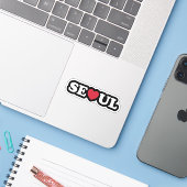 Seoul Liebe Heart Sticker (Laptop mit iPhone)