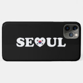 Seoul Liebe Herz Taegeukgi Flag Case-Mate iPhone Hülle (Rückseite (Horizontal))
