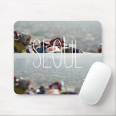 Seoul-Liebe-Verschlüsse Mousepad (Mit Mouse)
