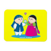 Seoul Mates Magnet (Horizontal)
