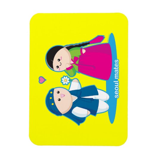 Seoul Mates Magnet (Vertikal)
