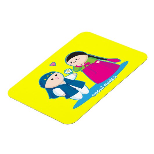 Seoul Mates Magnet (Linke Seite)