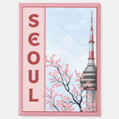 Seoul Namsan Tower Magnet (Vorderseite)