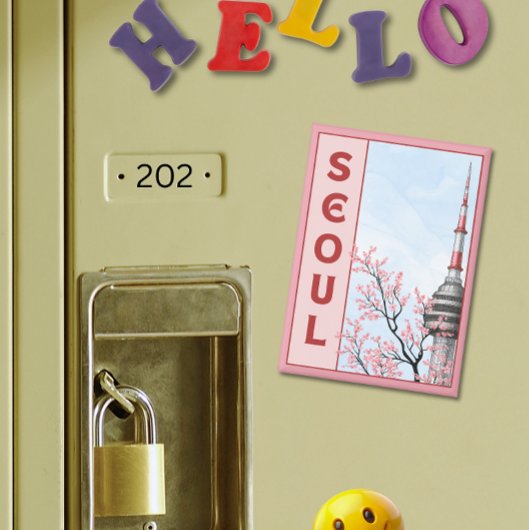 Seoul Namsan Tower Magnet