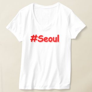 "#Seoul" Niedliches Design. Jetzt kaufen T-Shirt