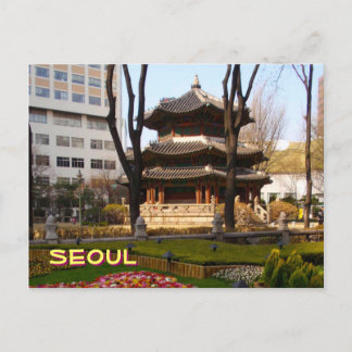 Seoul Pagoda Postkarte