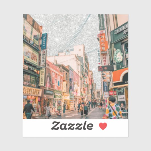 Seoul Searching Aufkleber (Blatt)