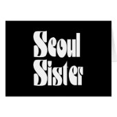 Seoul Sister Card (Vorderseite (Horizontal))