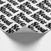 Seoul Sister Geschenkpapier (Ecke)