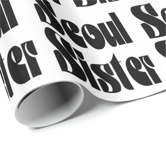 Seoul Sister Geschenkpapier (Rolleneckpunkt)