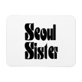 Seoul Sister Magnet (Horizontal)