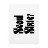 Seoul Sister Magnet (Vertikal)