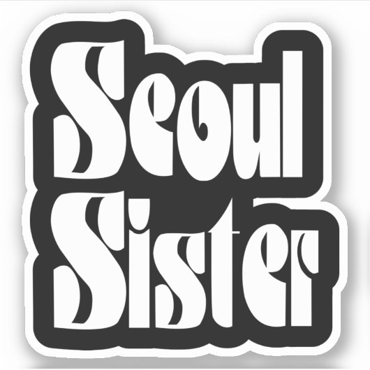 Seoul Sister Sticker (Vorderseite)
