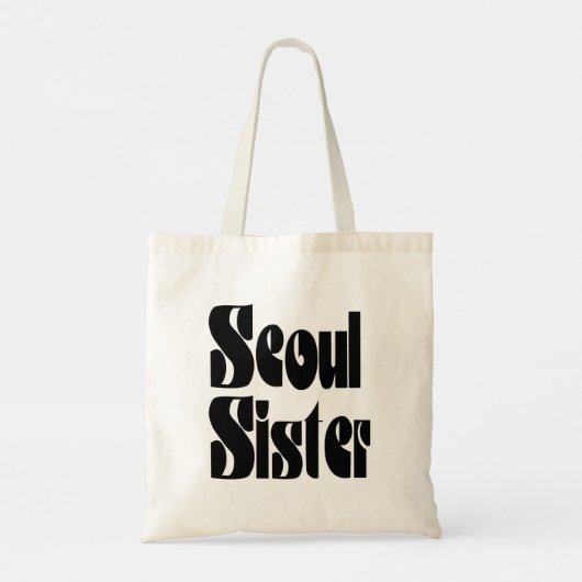 Seoul Sister Tragetasche (Rückseite)