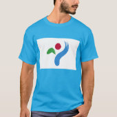 Seoul South Korea Flag T - Shirt (Vorderseite)