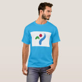 Seoul South Korea Flag T - Shirt (Vorne ganz)