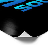 Seoul South Korea Poster (Ecke)