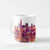 Seoul South Korea Skyline Kaffeetasse (Vorderseite Links)
