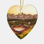 Seoul South Korea Skyline Keramikornament (Links)