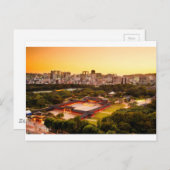 Seoul South Korea Skyline Postkarte (Vorne/Hinten)