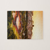 Seoul South Korea Skyline Puzzle (Horizontal)