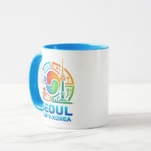 Seoul South Korea Tasse (Vorderseite Links)