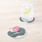 Seoul South Korea Travel Art Getränkeuntersetzer (Seite)