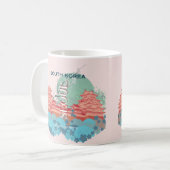 Seoul South Korea Travel Art Kaffeetasse (Vorderseite Links)