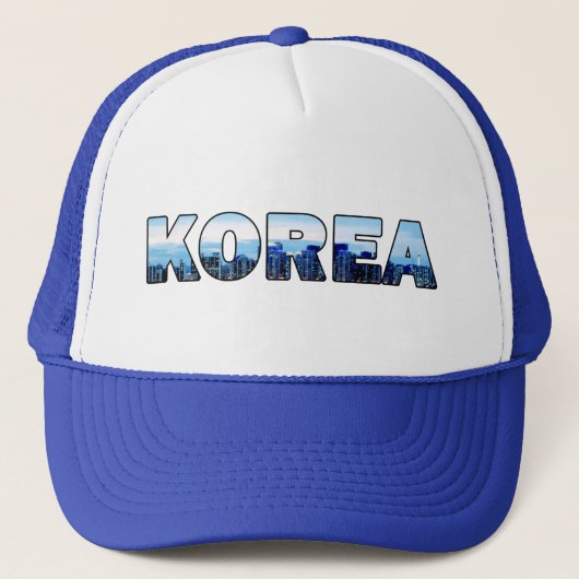 Seoul Südkorea 2019 Truckerkappe (Vorderseite)