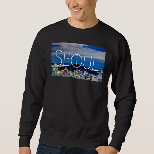 Seoul Südkorea City Vacacation Travel 1 Sweatshirt (Vorderseite)
