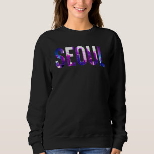 Seoul Südkorea City Vacacation Travel Sweatshirt