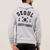 Seoul Südkorea Hoodie (Rückseite)