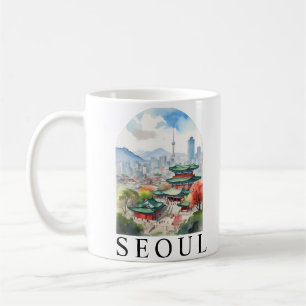 Seoul, Südkorea Kaffeetasse