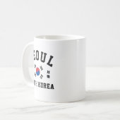 Seoul Südkorea Kaffeetasse (Vorderseite Links)