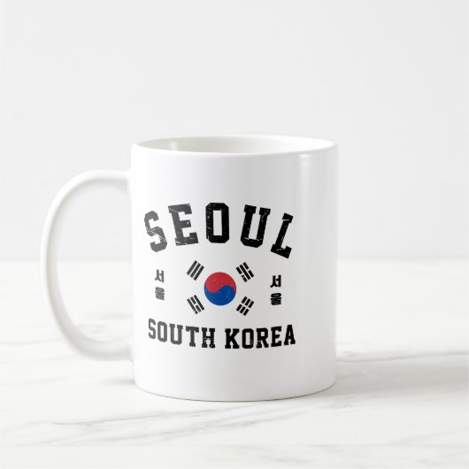 Seoul Südkorea Kaffeetasse (Links)