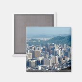 Seoul, Südkorea Magnet (Vorderseite/Rückseite)