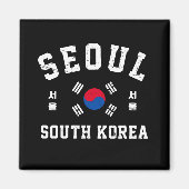 Seoul Südkorea  Magnet (Vorne)