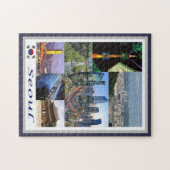 Seoul - Südkorea - Mosaik - Puzzle (Horizontal)
