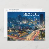 Seoul, Südkorea Postcard Postkarte (Vorne/Hinten)