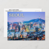 Seoul, Südkorea Postcard Postkarte (Vorne/Hinten)