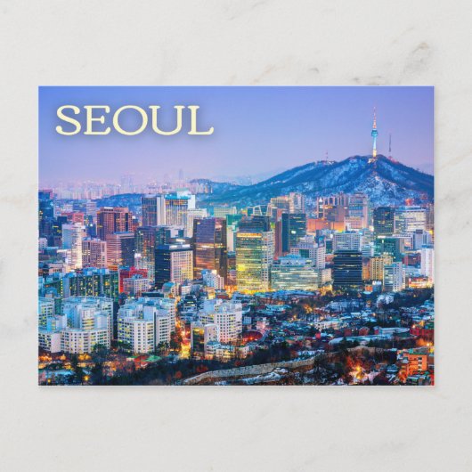 Seoul, Südkorea Postcard Postkarte (Vorderseite)