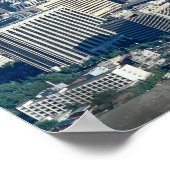 Seoul, Südkorea Poster (Ecke)